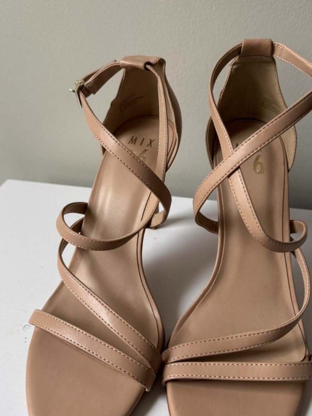 Women's Tan and Pink Footwear